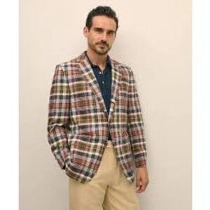 Brooks Brothers Multicolor Plaid Blazer